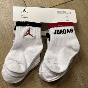 Nike Air‎ Jordan Baby Infant Lightweight Ankle Socks 6-Pack Size 6-12 Months